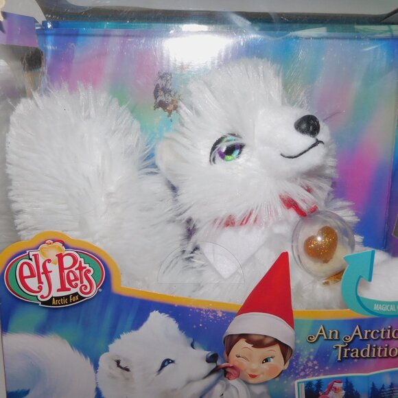 Elf on The Shelf Elf Pets Arctic Fox Cub Plush stuffed Toy &  Book NEW  ** READ - Picture 3 of 10
